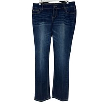 Maurices Women&#39;s Dark Wash Denim Jeans Size 9/10 Short Blue - £13.93 GBP