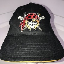 Lynchburg Hillcats Pirates 105.9 WLNI Snapback Hat Black Twill Cap Pirat... - $11.83