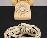 BELL SYSTEMS WESTERN Electric Rotary Dial Desk Telephone Beige/ Ivory - $22.24
