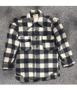Men&#39;s Vintage 50/60&#39;s Gunflint Wool Plaid Button Up Flannel Shirt Jacket... - $660.00 MXN