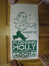 Flogging Molly Poster Concert Cleveland Aug 1st - $89.99