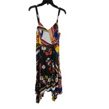 Parker Silk Floral Scarf Dress Multicolor Size 4 New - £150.30 GBP