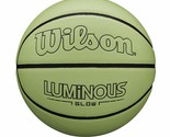 Wilson Luminous Glow Basketball - Size 7 - 29.5&quot;, Green - £58.01 GBP