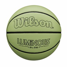 Wilson Luminous Glow Basketball - Size 7 - 29.5&quot;, Green - £58.15 GBP
