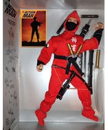 Action Man 12&quot; Doll / Figure Ninja Crimson Warrior Hasbro 1995 in Distre... - $855.11 MXN