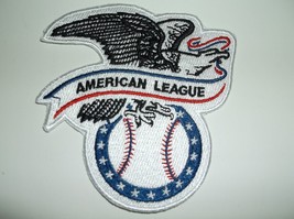 American League~MLB~Embroidered Patch~(3 5/8&quot; x 3 3/4&quot;) Iron Sew On~FREE... - £4.35 GBP