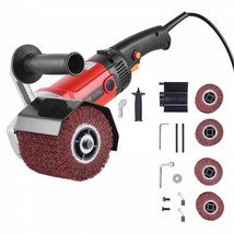 Burnishing Polishing Machine 1200W 6-Speed Electric Metal Polisher 4 Wheel - £112.09 GBP