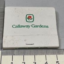 Vintage Matchbook Cover Callaway Gardens  Pine Mountain, GA  gmg  Unstruck - £9.24 GBP