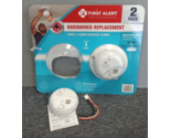2 PACK First Alert SC 9120B Hardwired Smoke &amp; Carbon Monoxide Alarms (OP... - £35.94 GBP
