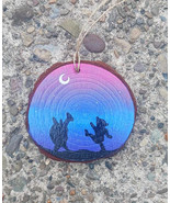 Grateful Dead  Moon Dancers Bear and Terrapin Hand Painted Ornament  Art   - $17.72 CAD