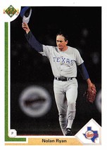 1991 Upper Deck #345 Nolan Ryan Texas Rangers ⚾ - £0.69 GBP