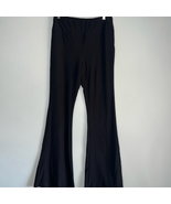 Womens Flare Pants Bell Bottom High Rise Juniors L 11-13 - $13.43 CAD