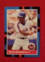 1988 Donruss Darryl Strawberry #439 New York Mets FREE SHIPPING - £1.40 GBP