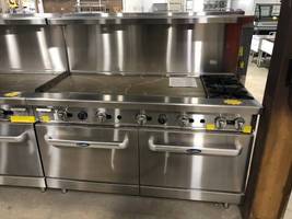 Atosa ATO-48G2B 60&#39;&#39; Cook Rite Range 48&quot; Griddle 2 Burners Lp Gas Free Lift Gate - £3,604.25 GBP