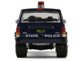 2001 Jeep Cherokee &quot;Michigan State Police&quot; Dark Blue &quot;Hot Pursuit&quot; Series 46 1/6 - $22.79