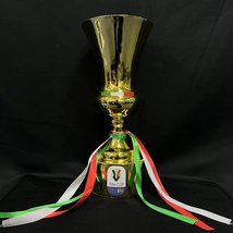 Coppa Italia Tim Cup Italian Football Competition 1:1 Replica Trophy - $299.99