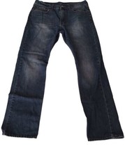 Bullhead Jeans Mens 34x32 (34x30) Blue Denim Pants Gravels Slim Distressed - £19.38 GBP