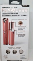 Finishing Touch Flawless Facial Hair Remover 18K Gold Plated with Light, Salmon image 3