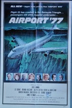 Airport &#39;77 Cast Signed Poster X4 - J. Stewart, J. Lemmon, G. Kennedy, O. De Havi - £327.59 GBP