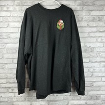 Universal Studios Shirt Merry &amp; Nutty Christmas Black w/Glitter Shirt Si... - $28.28