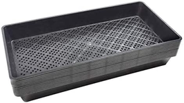 Begrit 1020 Mesh Bottom Trays 10-Pack Seedling Starter Microgreen Growing Trays… - £46.78 GBP