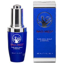 Mediceuticals Bao-Med pure scalp, skin & hair oil, 1 Oz.