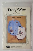 Doily Wear by Ozark Crafts Sweatshirt Applique Pattern #839 Bugs N&#39; Bunny - £7.83 GBP