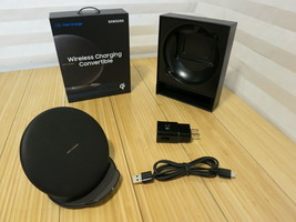 Samsung Fast Charge EP-PG950 Wireless Convertible Stand Black iPhone &amp; A... - £24.65 GBP