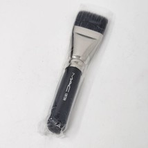 New Authentic MAC 197SH Short Handle Duo Fiber Square Brush Natural Hair - £18.64 GBP