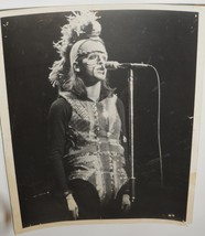  Genesis With Peter Gabriel Kingston 8*10 Inch Photo Taken 1973 Battle E... - $34.77