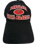 VTG Portland Trail Blazers Adidas NBA Black Strapback Adjustable Cotton Hat - €26,27 EUR