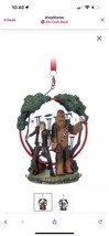 Han Solo and Chewbacca &#39;&#39;Life Day&#39;&#39; Sketchbook Christmas Ornament Star W... - £25.09 GBP