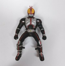2003 Bandai Kamen Rider 555 Faiz Squating Down Stance 3.25&quot; Vinyl Figure - £11.80 GBP