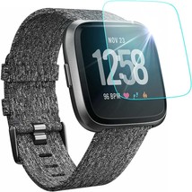 2-Pack Tempered Glass Screen Protector For Fitbit Versa Fitbit Versa Lite Watch - £3.97 GBP
