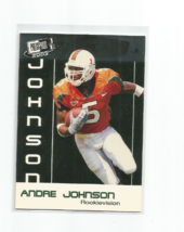 Andre Johnson (U Of Miami) 2003 Press Pass PRE-ROOKIE Rookievision Insert #RV6 - £5.32 GBP