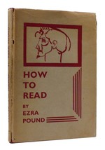 Ezra Pound HOW TO READ  1st Edition 1st Printing - £729.76 GBP