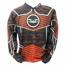 New Valken Fate GFX Paintball Playing Jersey Digi Tiger Red Camo - Small S - €34,69 EUR