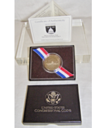 1989-S $0.50 CONGRESSIONAL SILVER COIN- PROOF- SILVER CLAD COIN-SAN FRAN... - $361.48 MXN