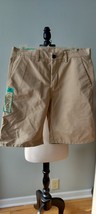 Haggar Clothing Co. Men&#39;s Eco Shorts Khaki size 32 Outdoors Vacation - £13.60 GBP