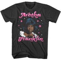 Aretha Franklin Starry Sky Men&#39;s T Shirt R&amp;B Soul Concert Music Merch - £21.13 GBP+
