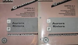 1996 Oldsmobile AURORA Buick RIVIERA Service Shop Workshop Repair Manual Set - $79.95