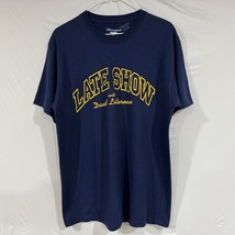 David Letterman Late Show T Shirt Mens Size Medium - £19.35 GBP
