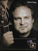 Michael Anthony Van Halen 2003 Dean Markley Bass strings advertisement ad print - £3.09 GBP