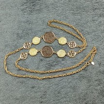 &quot;TASTE OF HONEY&quot; Chain Necklace - Sarah Coventry Jewelry Vintage 38 Inch... - $10.79