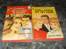 Harlequin Romance Jeanette Welsh lot of 2 Contemporary Romance Paperbacks - £0.88 GBP