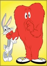 Looney Tunes Bugs Bunny with Gossamer Image Refrigerator Magnet NEW UNUSED - £3.18 GBP