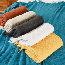 Fashion for Beds Office Nap Knit Casual Cover Home Hotel Decorative Sofa Blanket - $39.96+