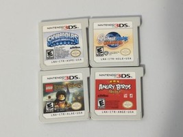 Lot of 4 Nintendo 3DS Games Skylanders Scribblemauts Angry Birds LEGO LOTR - £45.72 GBP