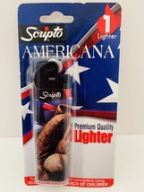 Scripto Americana Premium Quality Lighter *Baseball Design* - $9.75