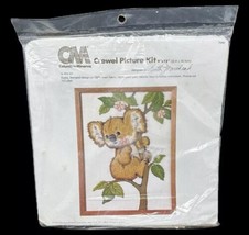 Koala Crewel Picture Kit Sealed New Wool Bear Columbia Minerva Morehead ... - £23.85 GBP